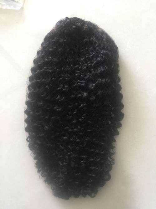 Latest company news about Una parrucca personalizzata per i capelli umani per il nostro cliente.