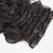 Corpo umano Remy Onda 18 pollici Clip ricci in estensioni di capelli