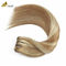 10 pezzi peruvia clip in coda di cavallo estensione fragole bionda veri capelli umani