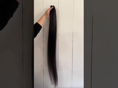 38 pollici 40 pollici Natural Black Lisci Vergini Capelli Umani Bundles In Vendita