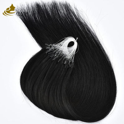Estensioni di capelli umani nano pre-connesse dritte Microring Estensioni OEM