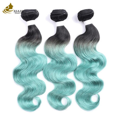 Vendita diretta di fabbrica Capelli umani vergini vietnamiti 1b/Bundle di capelli dritti blu
