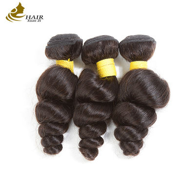 Fusioni di capelli brasiliani Capelli umani Fusioni a onde libere con chiusura