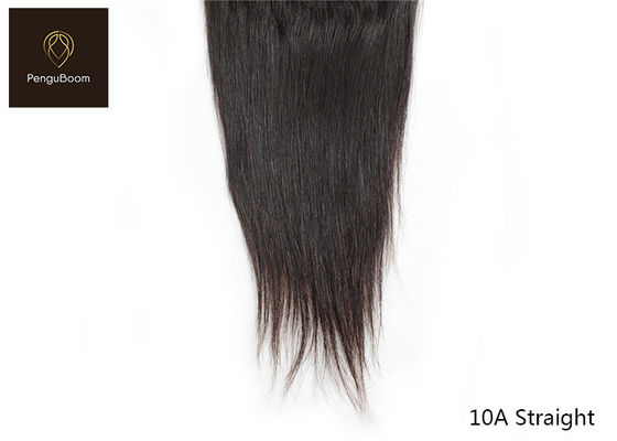High Grade 66.04cm 26inch Virgin Straight Hair Bundles With Frontal