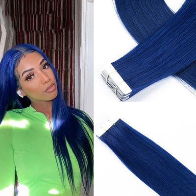 qualità  Tangle Free Invisi Tape In Hair Extensions Colored Soft Silky fabbrica