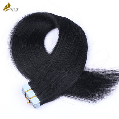 Cuticule allineato 16 pollici Nello strumento di estensione dei capelli Vergine Remy parrucche nero