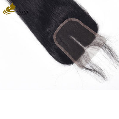 Vendita migliore qualità Vergine Brasiliano 9A Remy Corpo Onda Pieno Pizzo Chiusura Frontale 4x4 Capelli Umani