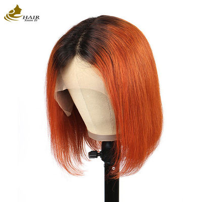 Colore personalizzato Bob parrucca capelli umani parrucche brasiliane pizzo parrucca anteriore