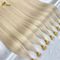 18 pollici nano anello estensioni di capelli umani cheratina U punta personalizzato