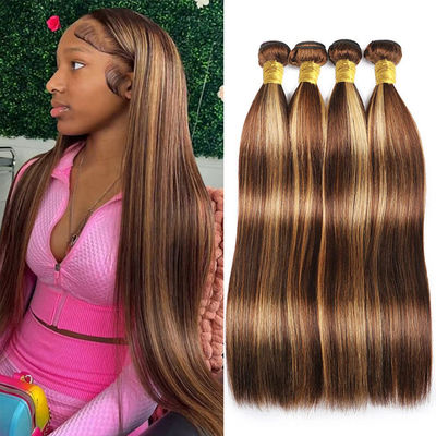 Pianoforte 4/27 Ombre Estensioni di capelli umani evidenziano fasci di capelli umani