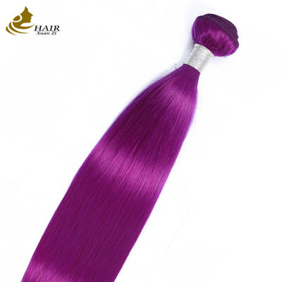 Capelli Umani Violati Stretti Bundle Vergine Estensioni di trama di capelli umani