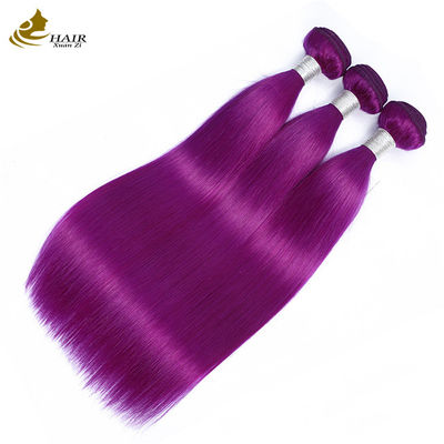 Capelli Umani Violati Stretti Bundle Vergine Estensioni di trama di capelli umani
