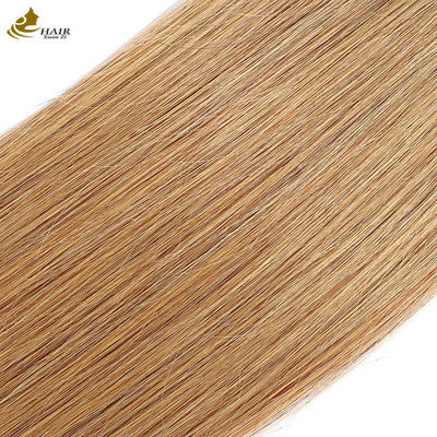 Grado 10A Fusioni di capelli umani vergini indiani 27# Tesa di capelli dritti