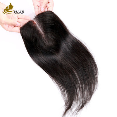 Ingrosso Natural Black Straight Cuticle Allineato Virgin Human Hair Bundles