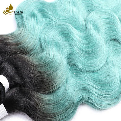 Vendita diretta di fabbrica Capelli umani vergini vietnamiti 1b/Bundle di capelli dritti blu