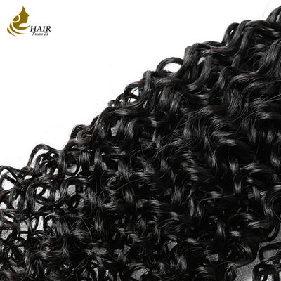 Capelli umani non lavorati tessono capelli brasiliani per estensioni naturali