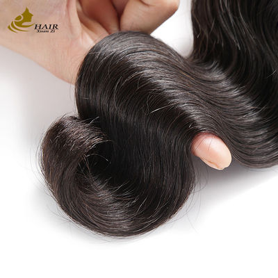 Bande di capelli umani naturali di grado 9A con materiale per capelli brasiliani