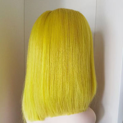13X4 4X4 13X6 Pizzo Frontale Crudo Brasiliano Capelli Vergini Umani Parrucca Corta Parrucca Bob