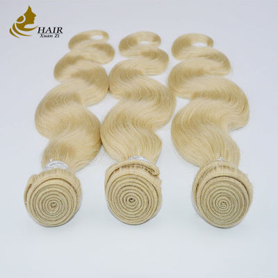 Capelli vergini allineati alla cuticule umana al 100% 613 fasci di capelli vergini