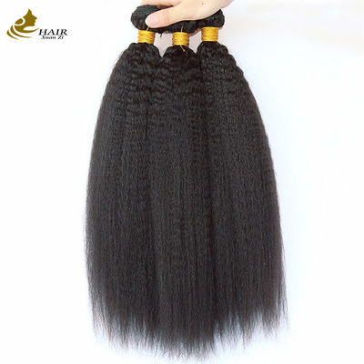 Tessile brasiliano Yaki Capelli umani dritti Kinky Fusioni rette Fusioni spesse