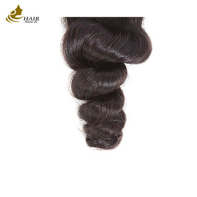 Fusioni di capelli brasiliani Capelli umani Fusioni a onde libere con chiusura