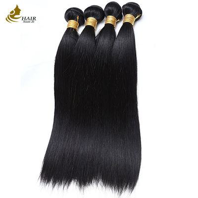 Barato brasiliano cuticule allineato grezzo 100% vergine rettilineo capelli umani fascio