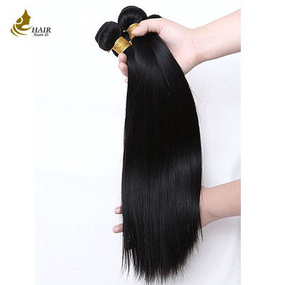 Barato brasiliano cuticule allineato grezzo 100% vergine rettilineo capelli umani fascio