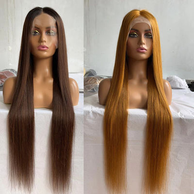 100% capelli umani vergini peruviani Acqua ondata pizzo parrucche anteriori