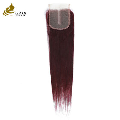 Moda Parte Tre 4X4 Diritta 10-18 pollici Chiusura a pizzo trasparente Capelli umani Toupees Fabbrica Prezzo all'ingrosso In magazzino