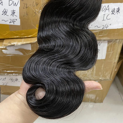 100% capelli brasiliani non trasformati ingrosso capelli umani vergini fasci di corpo onda