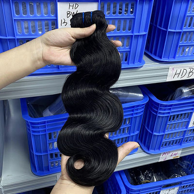 100% capelli brasiliani non trasformati ingrosso capelli umani vergini fasci di corpo onda
