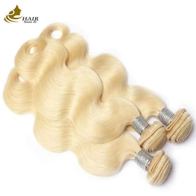 Capelli umani brasiliani Corpo ondulato Colore Ombra 613 Remy Estensioni di capelli umani