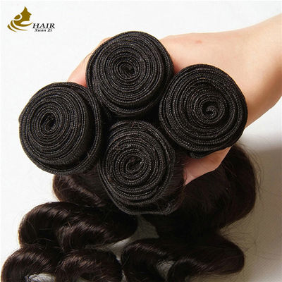 100% capelli vergini umani Remy capelli doppi estensioni di capelli brasiliani tessuto di capelli umani