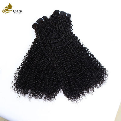 Cuticule di fabbrica allineata vietnamita grezza 100% vergine doppia disegnata Afro capelli ricci umani fascio