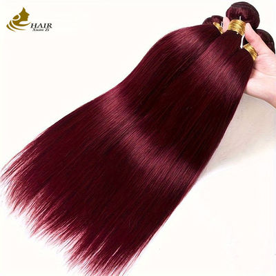 Estensioni 99J Vinicolato Burguney Colore Fasci di capelli umani