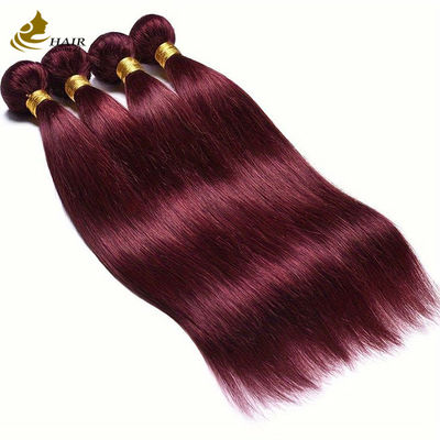 Estensioni 99J Vinicolato Burguney Colore Fasci di capelli umani