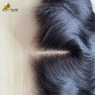 Popular Floating Buckle Natural Hairline Chiusura a pizzo per capelli umani