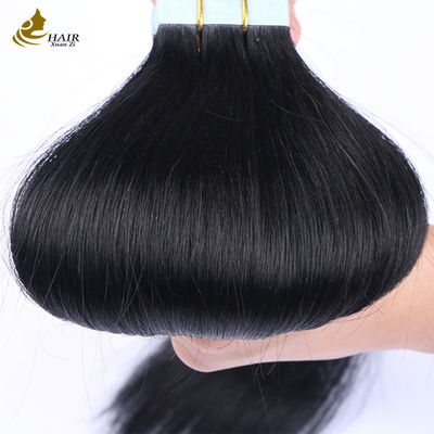 Cuticule allineato 16 pollici Nello strumento di estensione dei capelli Vergine Remy parrucche nero