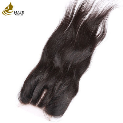 100% Remy HD Frontale Capelli Umani Pizzo Chiusura Onda Libera