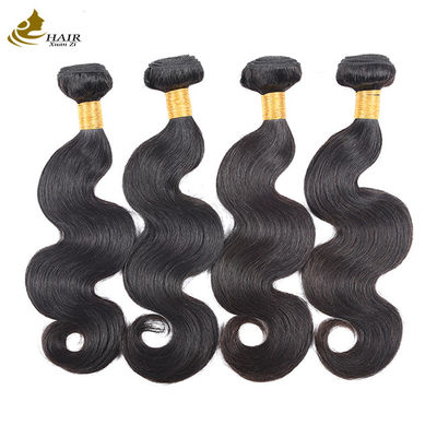Vergine Remy Capelli brasiliani 10 pollici nero capelli umani fasci di tessitura