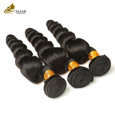 Brasile Vergine Capelli Umani Tessuto Tessuto Fusioni Loose Wave