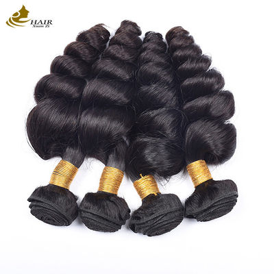 Brasile Vergine Capelli Umani Tessuto Tessuto Fusioni Loose Wave