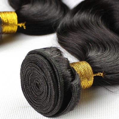 Fusioni di capelli umani vergini personalizzate con chiusura 9A