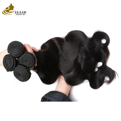 Fusioni di capelli umani vergini personalizzate con chiusura 9A