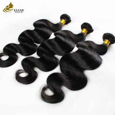 Riccioli di capelli umani vergini brasiliani 95g nero naturale