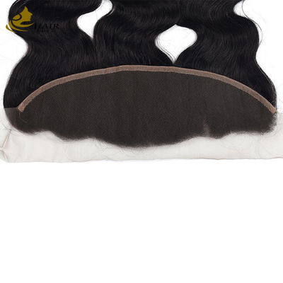 Chiusura da orecchio a orecchio con pizzo, chiusura frontale da capelli umani, chiusura frontale 13X4