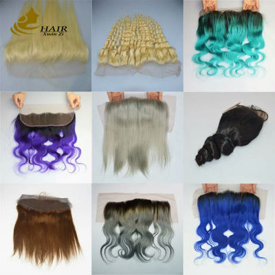 Strumenti personalizzati per i capelli umani a grossa quantità con chiusura