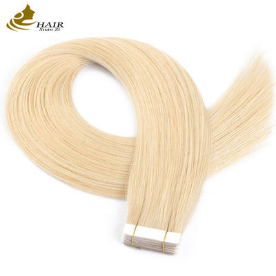 Blonde Mini Tape In Hair Estensioni per capelli indiani crudi Odm
