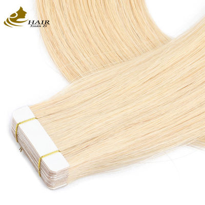 Blonde Mini Tape In Hair Estensioni per capelli indiani crudi Odm
