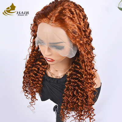 Borgoña Perrucche personalizzate per capelli umani Afro Kinky Curly Style